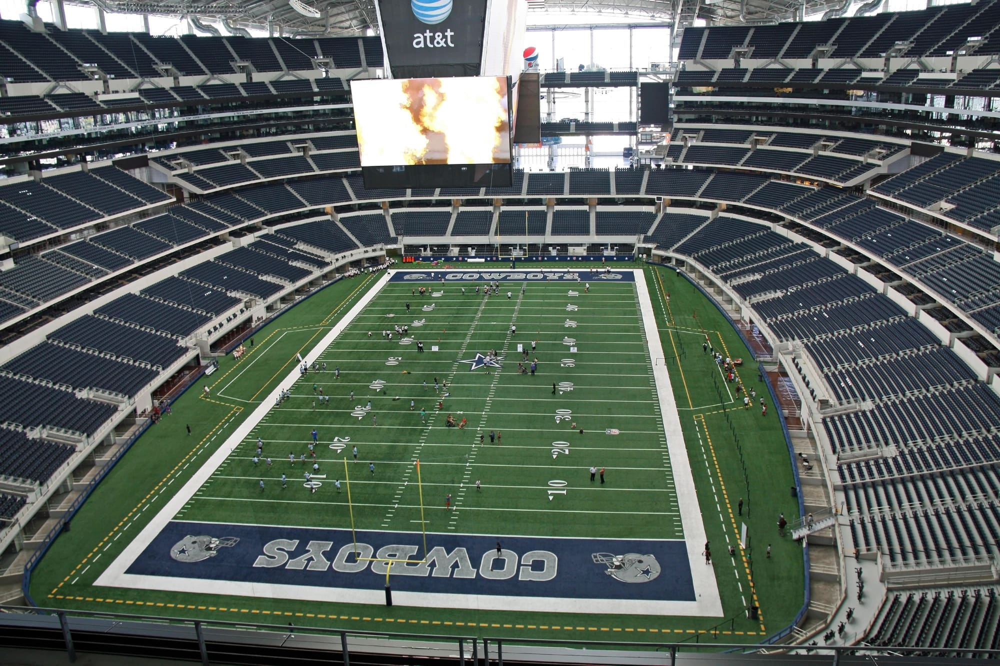 Dallas Cowboys Stadium Endzone