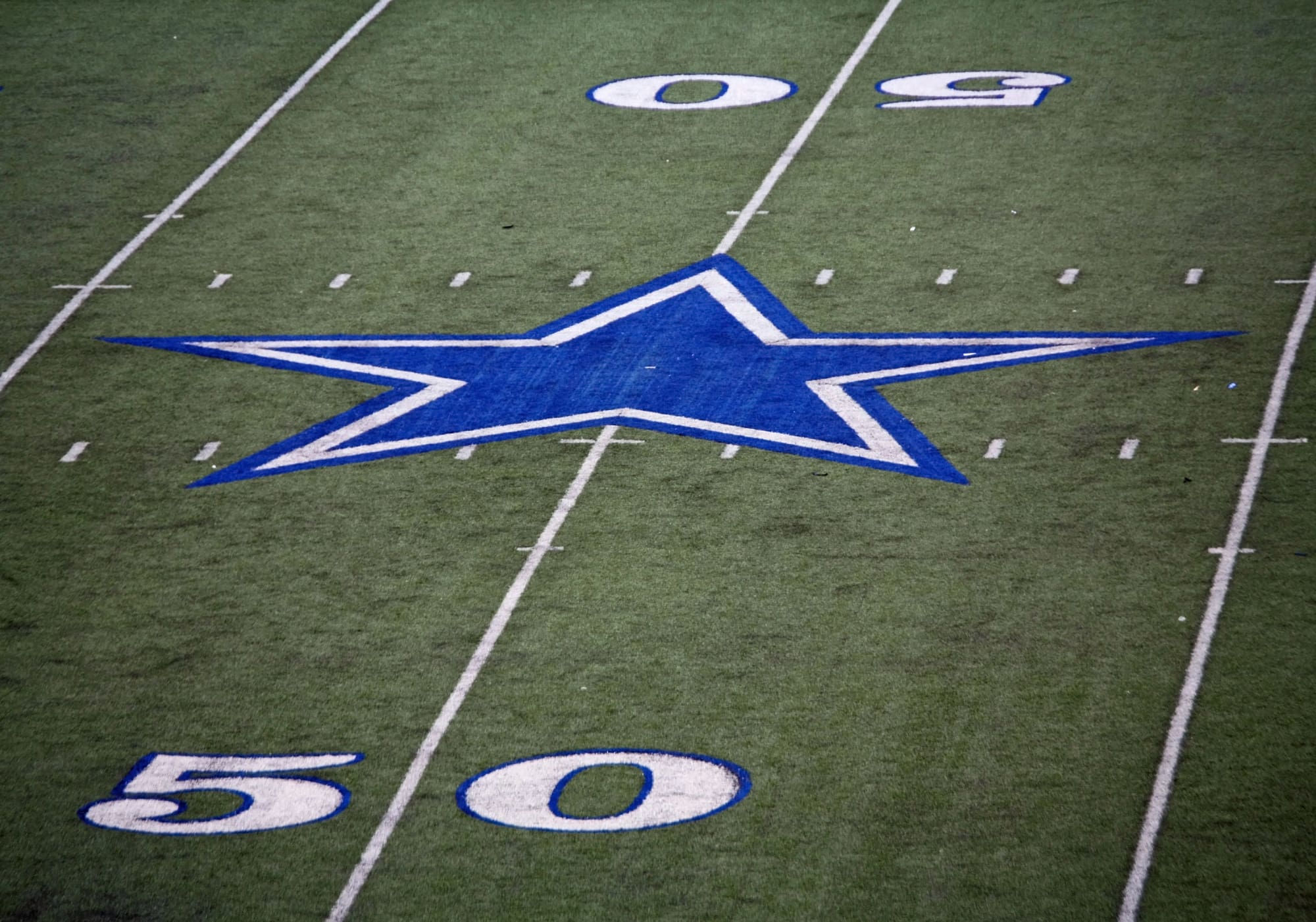 Cowboys 50 yard line