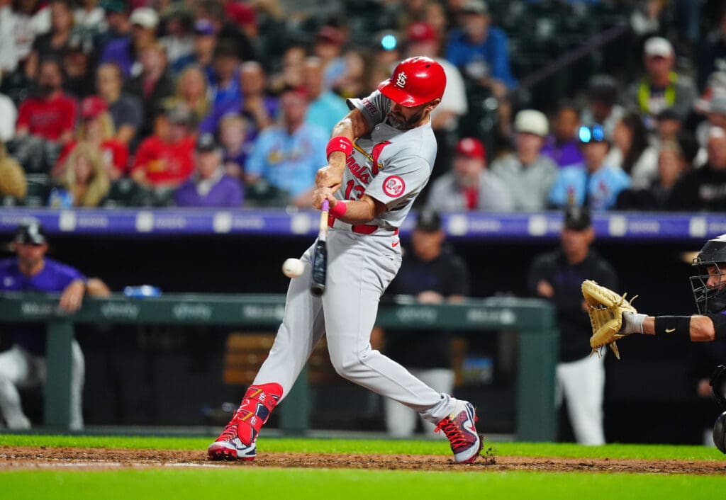 Matt Carpenter swing