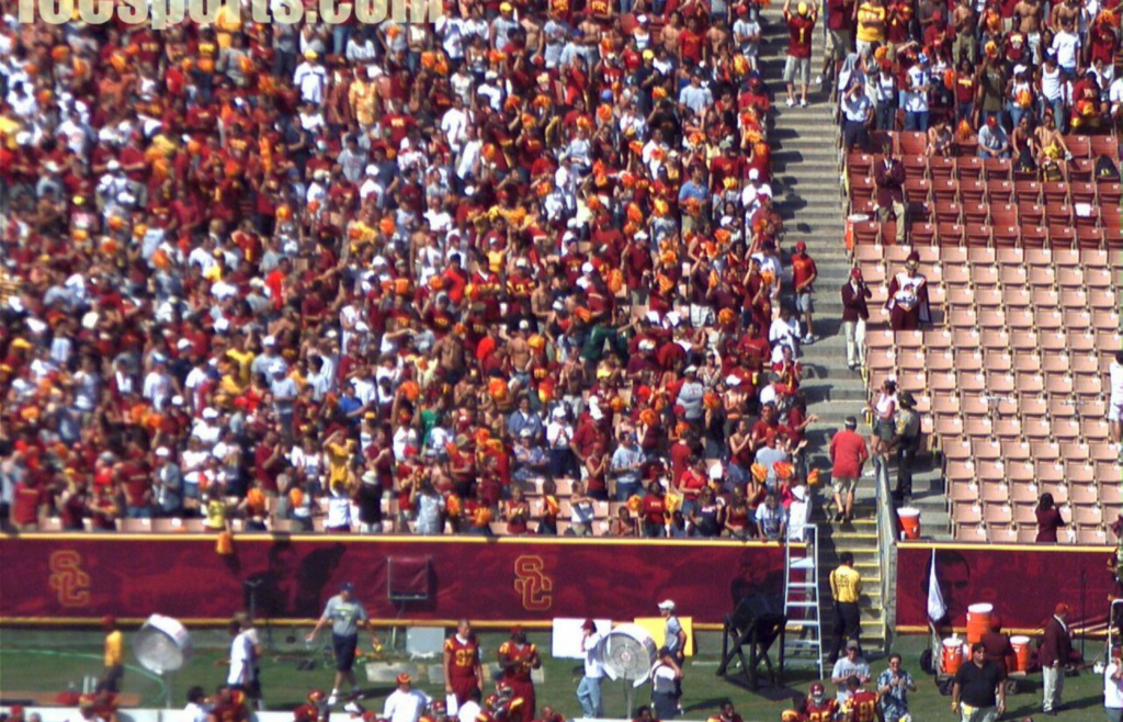 USC Football fans