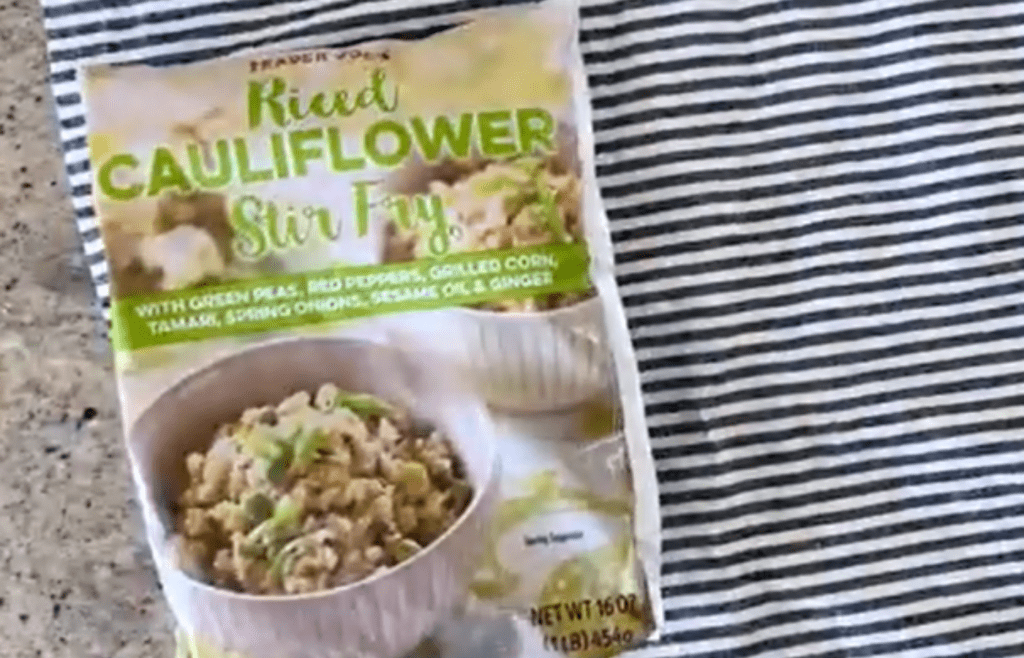 Trader Joe's Riced Cauliflower Stir Fry