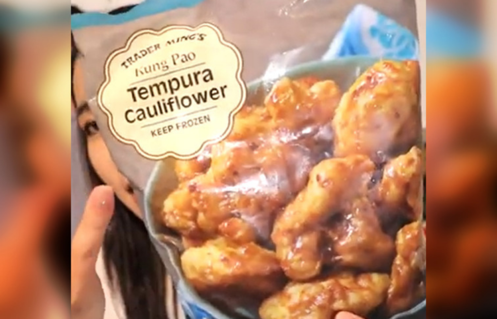 Trader Joe’s Kung Pao Tempura Cauliflower