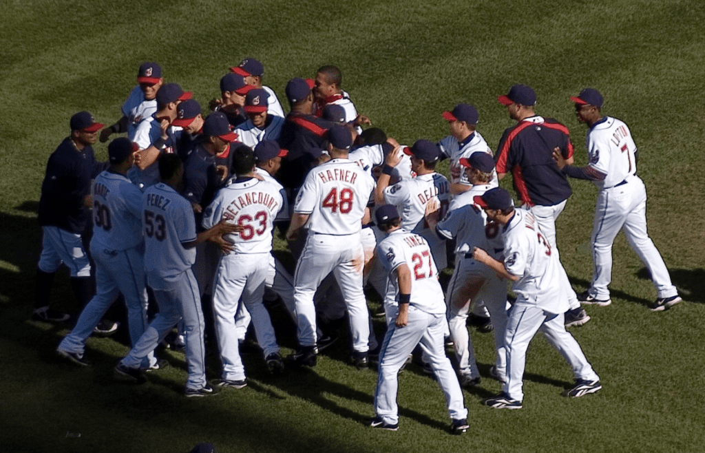 Cleveland Indians team