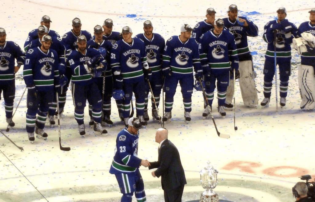 Vancouver Canucks team players