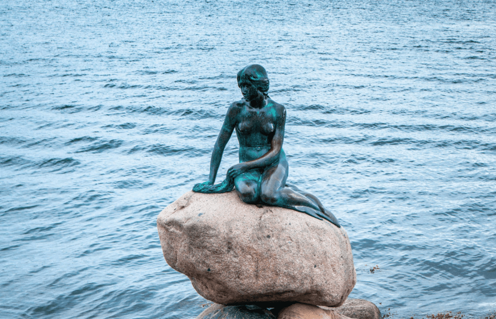 The Little Mermaid Statue, Copenhagen, Denmark