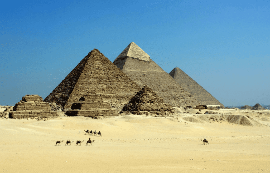 Pyramids of Giza, Cairo, Egypt