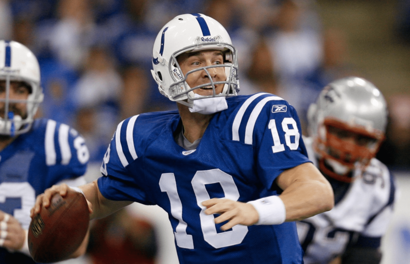 Peyton Manning is a two-time Super Bowl champion, a five-time NFL MVP, 2-time NFL Offensive Player of the Year and holds several major NFL passing records. Xxx Jg 31038 S Colts 1 21 2007 Jg 31038 S Colts 1 21 2007 836 Jpg S Fbn Usa In