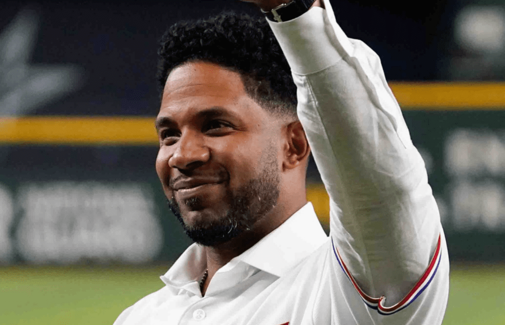 Texas Ranger Elvis Andres