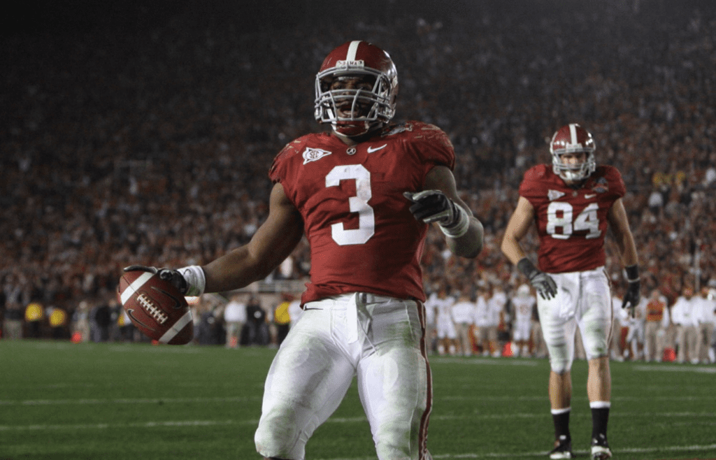 Alabama running back Trent Richardson