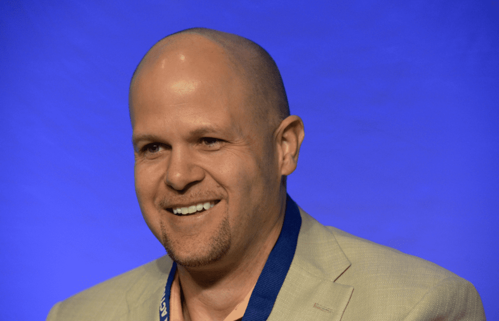 Feb 1, 2013; New Orleans, LA, USA; Former Heisman Trophy winning an NFL quarterback Danny Wuerffel sits on the panel during the 2013 Bart Starr award presentation at the Super Bowl Breakfast at the Hyatt Regency. Dallas Cowboys tight end Jason Witten (not pictured) was presented with the 2013 Bart Starr award for outstanding character and leadership in the home, on the field and in the community. Mandatory Credit: John David Mercer-Imagn Images