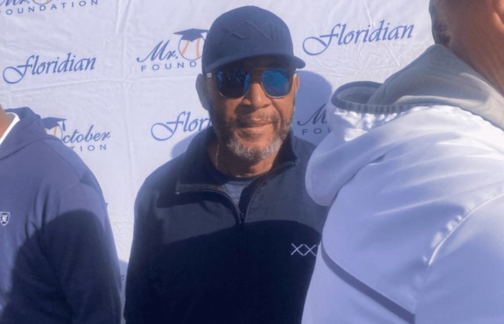 Gary Sheffield, waiting for the Mr. October Golf Celebrity Classic in Palm City to start on Monday morning, is bitter about being passed over for the Hall of Fame