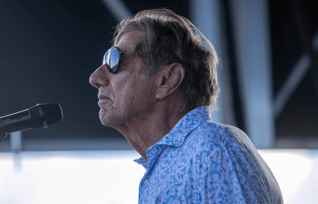 Request's own Joe Namath addressing the crowd at the thirteenth annual Tequesta Chili Cook-Off November 09, 24 in Tequesta.