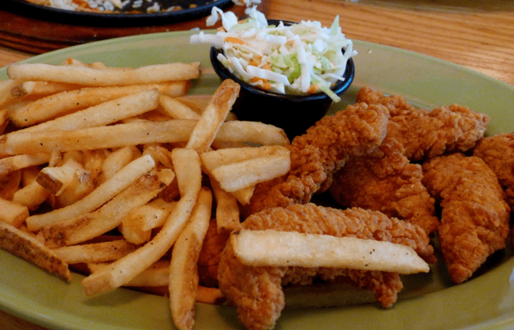Chicken Tenders and Fries
