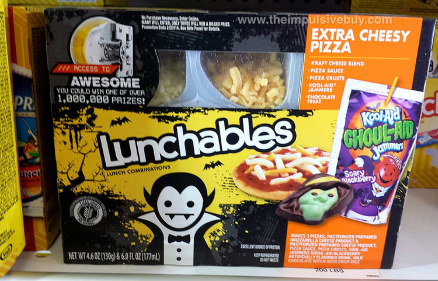 Lunchables Extra Cheesy Pizza