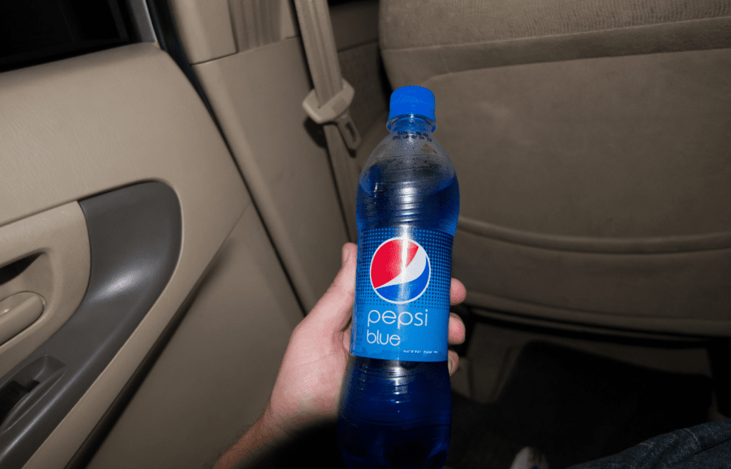 Pepsi Blue Bottle