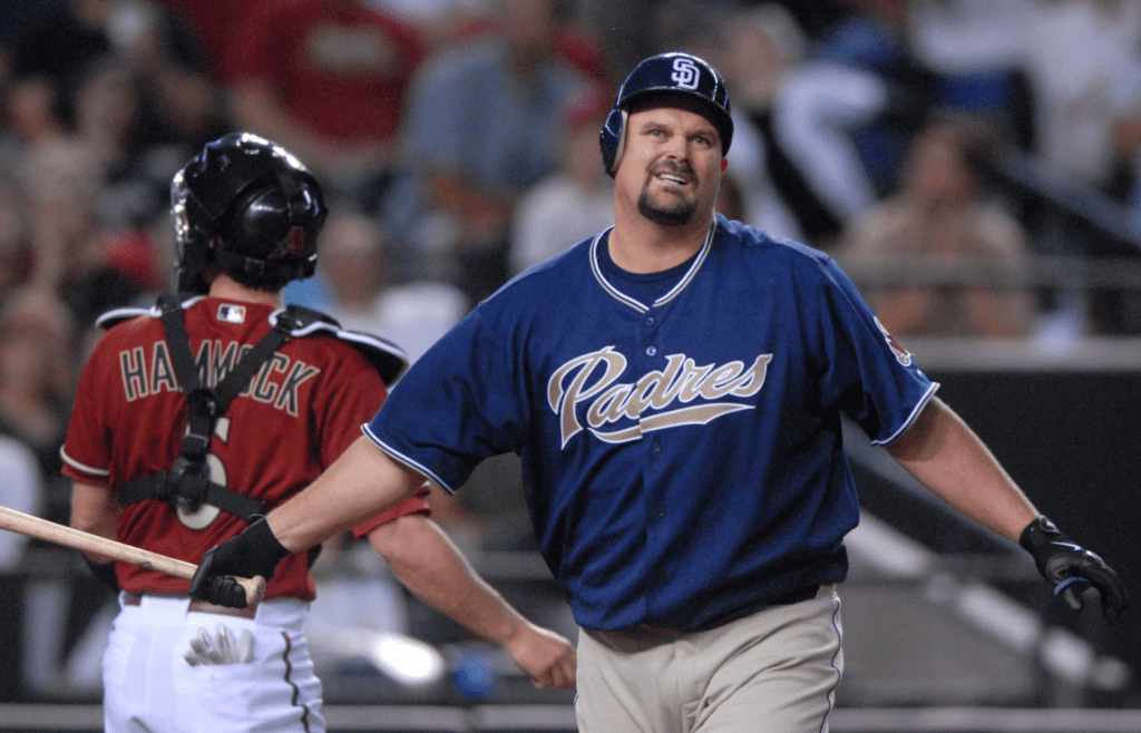 Apr 24, 2007; Phoenix, AZ, USA; San Diego Padres pitcher (33) David Wells against the Arizona Diamondbacks at Chase Field in Phoenix, AZ. Mandatory Credit: Mark J. Rebilas-Imagn Images Copyright © 2007 Mark J. Rebilas