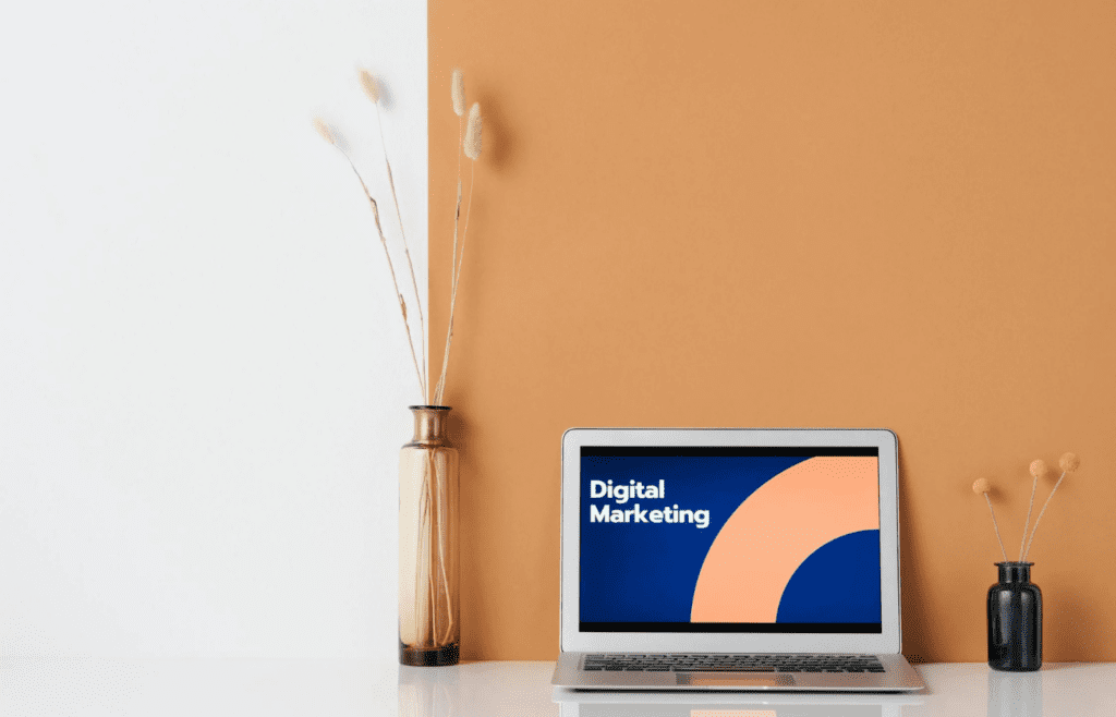 Freelancing digital marketing work from home setup