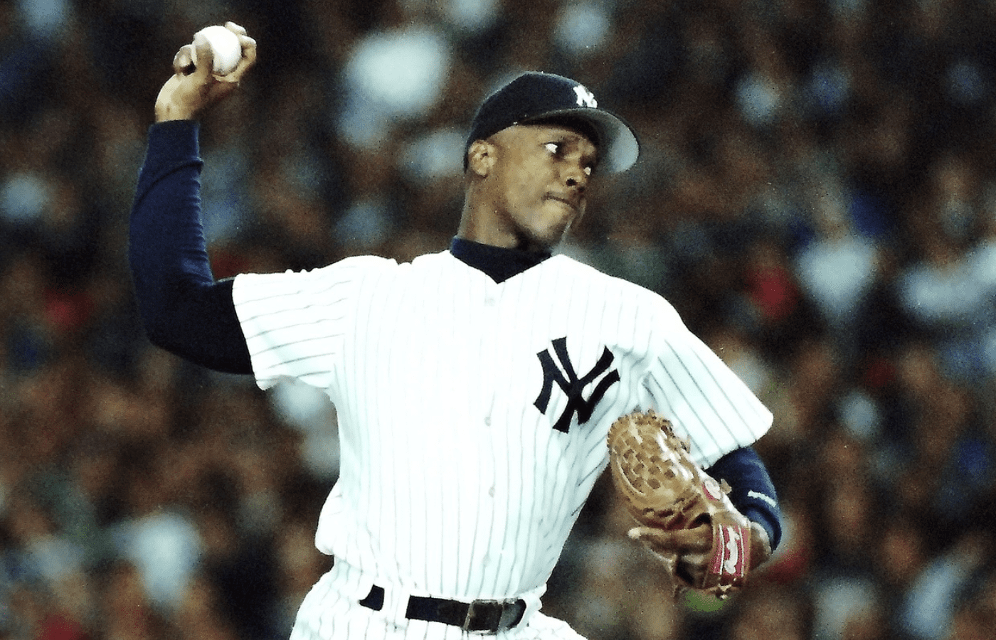 New York Yankees Dwight Gooden pitched a no-hitter against the Seattle Mariners at Yankee Stadium May 14, 1996. Gooden threw 136 pitches during the game, 175 of them were strikes. This was GoodenÕs first and only no-hitter