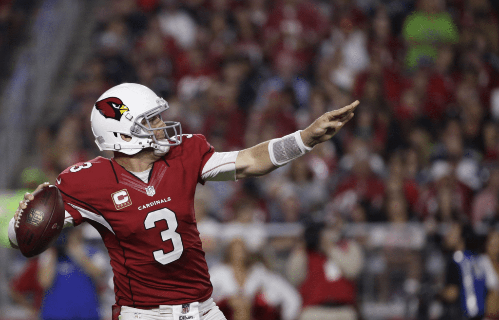 Carson Palmer throws a pass against the Seattle Seahawks in 2016. Seahawks Vs Cardinals 2016