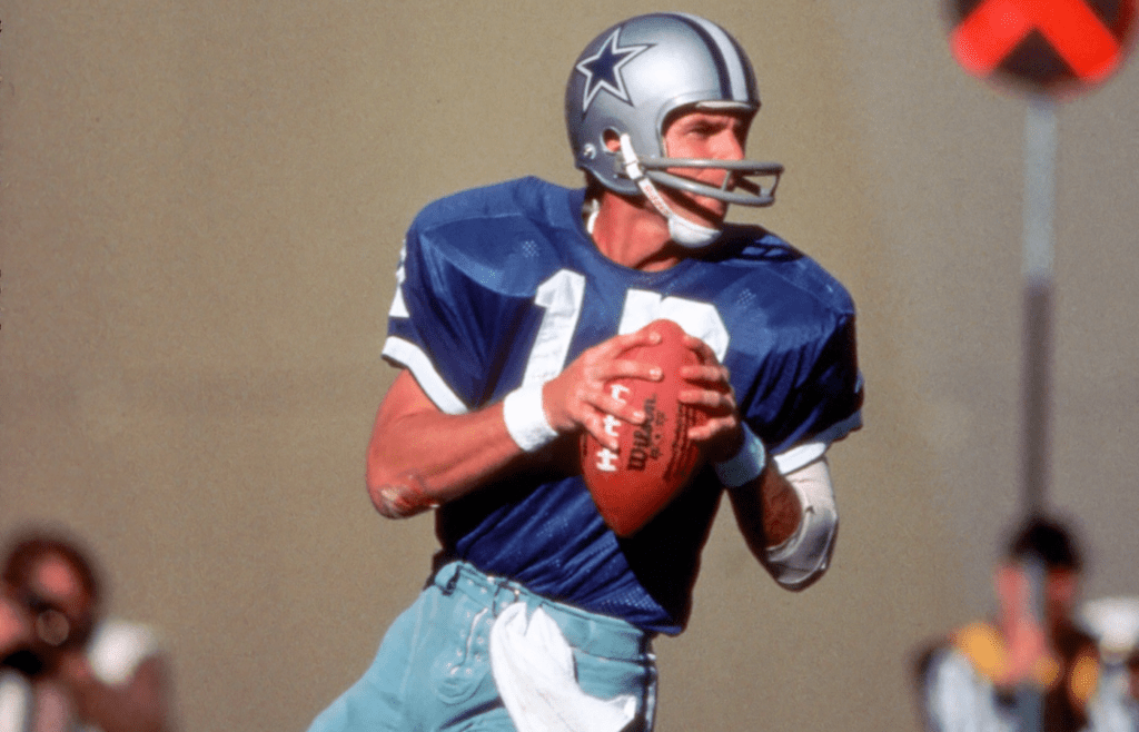 Unknown Date & Location; Dallas Cowboys quarterback (12) Roger Staubach in action. Mandatory Credit: Mandatory Credit: Tony Tomsic-USA TODAY NETWORK