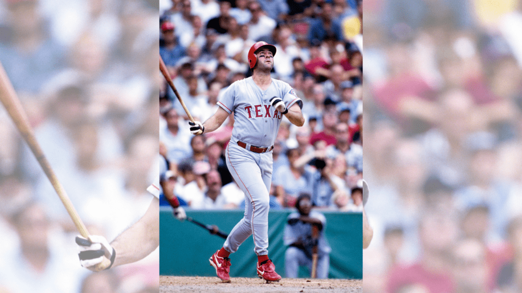 Will Clark swing baseball