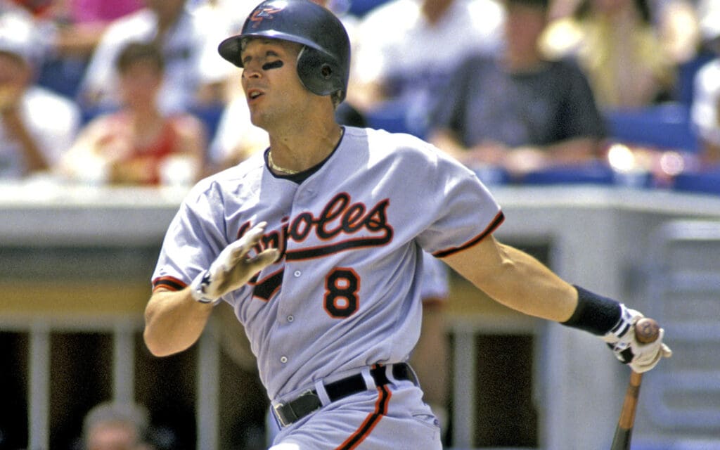 Unknown Date; Chicago, IL, USA; FILE PHOTO; Baltimore Orioles shortstop Cal Ripken Jr. in action against the Chicago White Sox at the Comiskey Park. Mandatory Credit: Photo By Imagn Images (c) Copyright Imagn Images