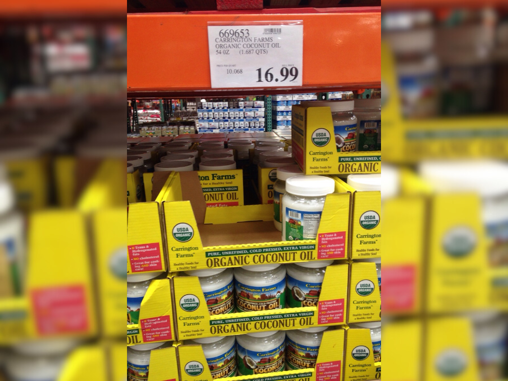 coconut oil at costco