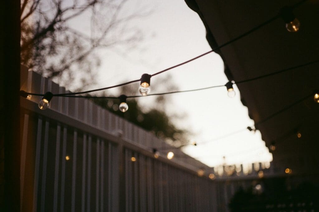 backyard light