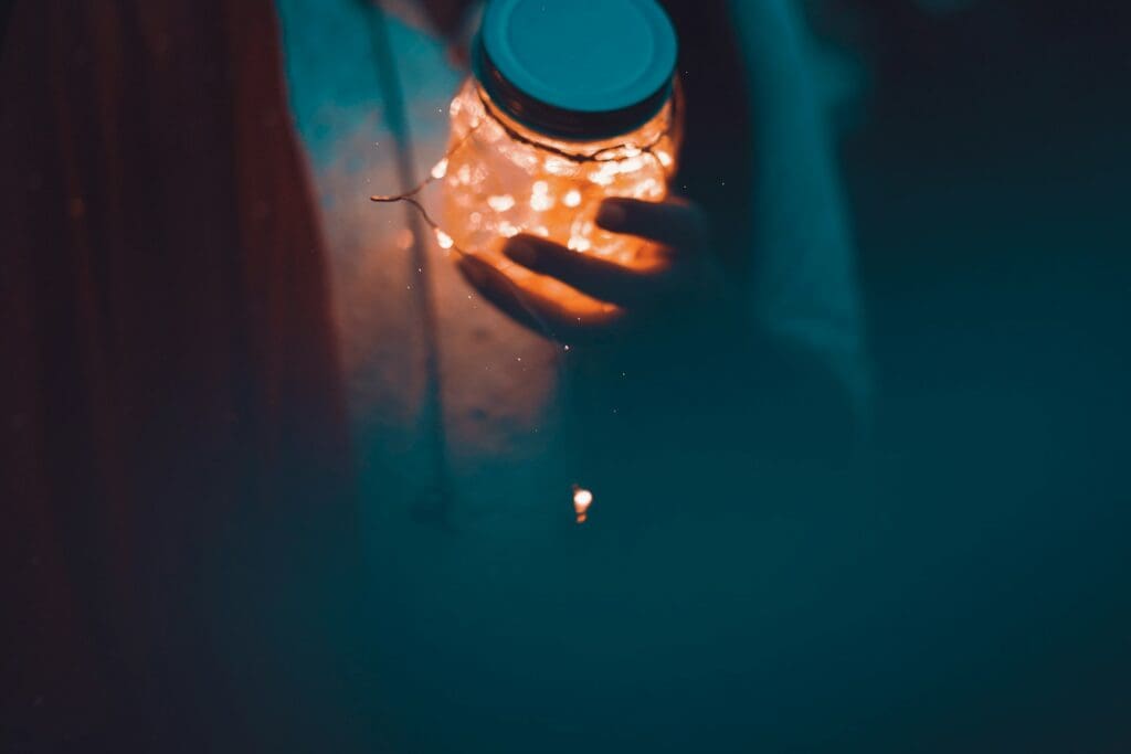 mason jar light