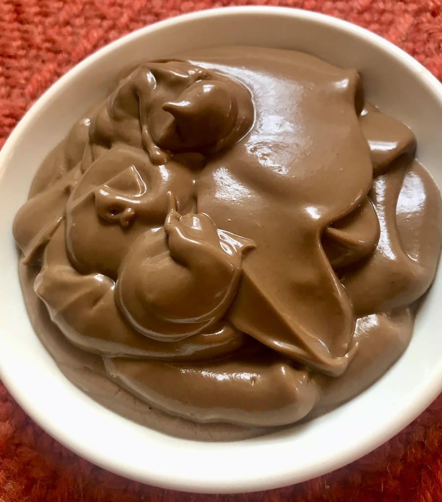 #Vegan 5 Minute No-cook Chocolate Pudding!