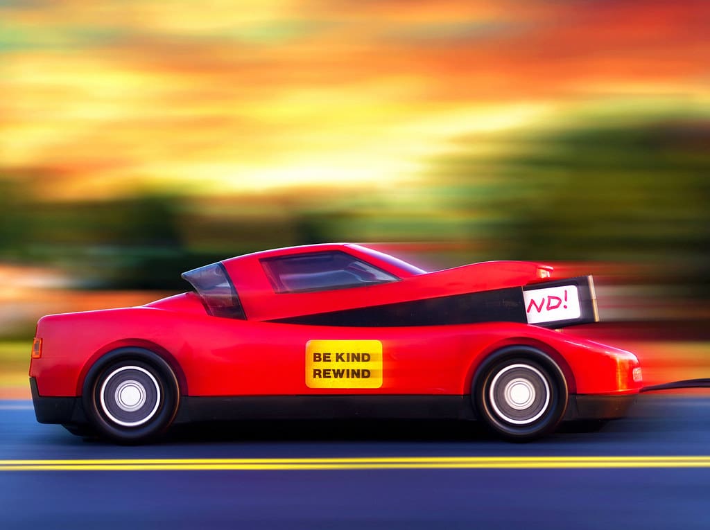 Sports Car Tape Rewinder