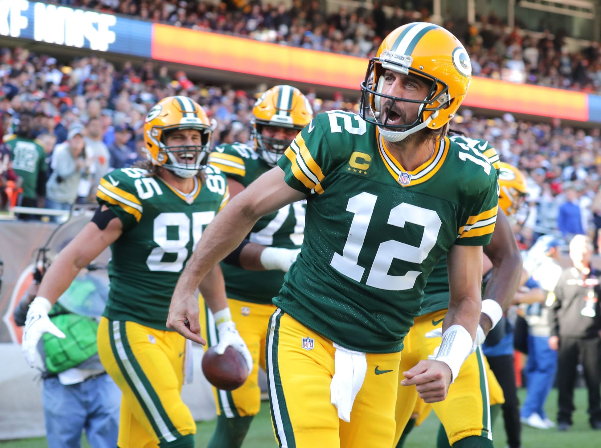 Only five players have won back back-to-back NFL MVP awards. Former Green Bay Packers quarterback Aaron Rodgers was the last to do it in 2020-2021.