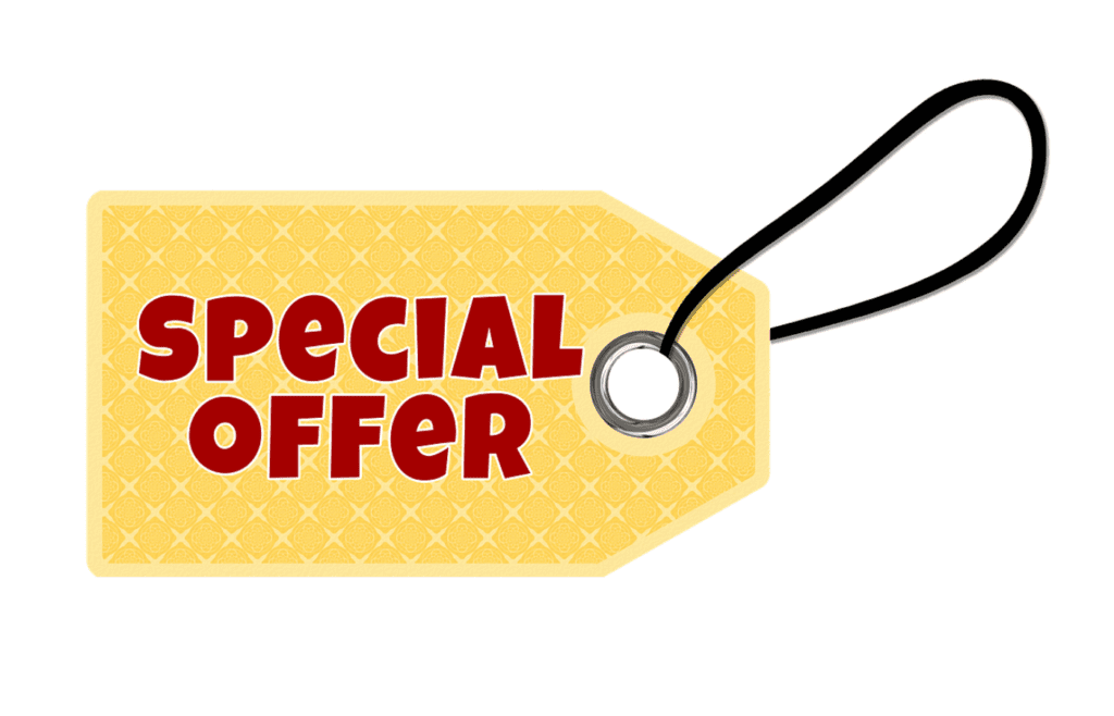 A DM offering free products for posting online