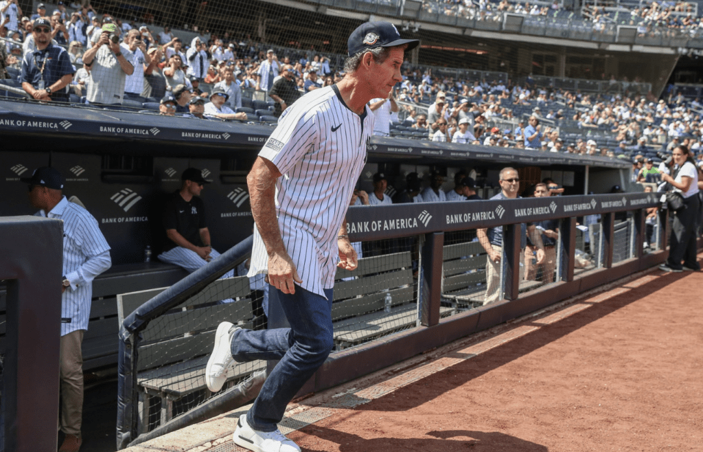 Aug 24, 2024; Bronx, New York, USA; Former New York Yankees outfielder Paul O’Neill at Yankee Stadium. Mandatory Credit: Wendell Cruz-Imagn Images
