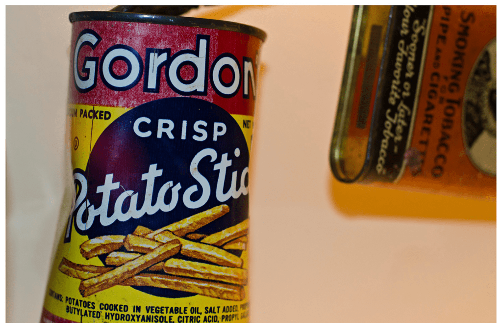 Potatoes in a can, with butylated hydroxyanisole, and citric acid!