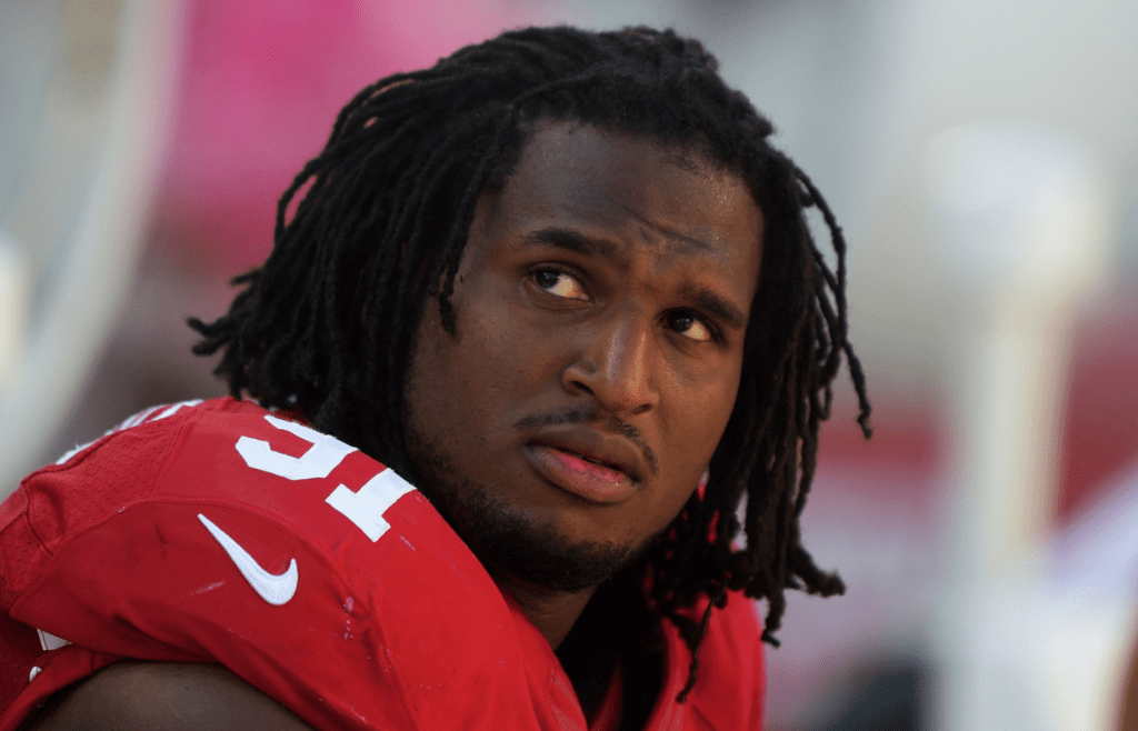 Oct 5, 2014; Santa Clara, CA, USA; San Francisco 49ers defensive tackle Ray McDonald (91) during the game against the Kansas City Chiefs at Levi's Stadium. The 49ers defeated the Chiefs 22-17. Mandatory Credit: Kirby Lee-Imagn Images