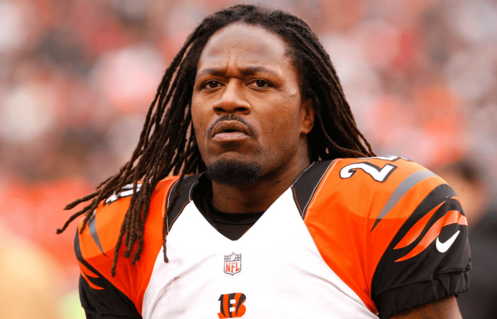 Cincinnati Bengals cornerback Adam Jones (24) versus the Cleveland Browns at FirstEnergy Stadium