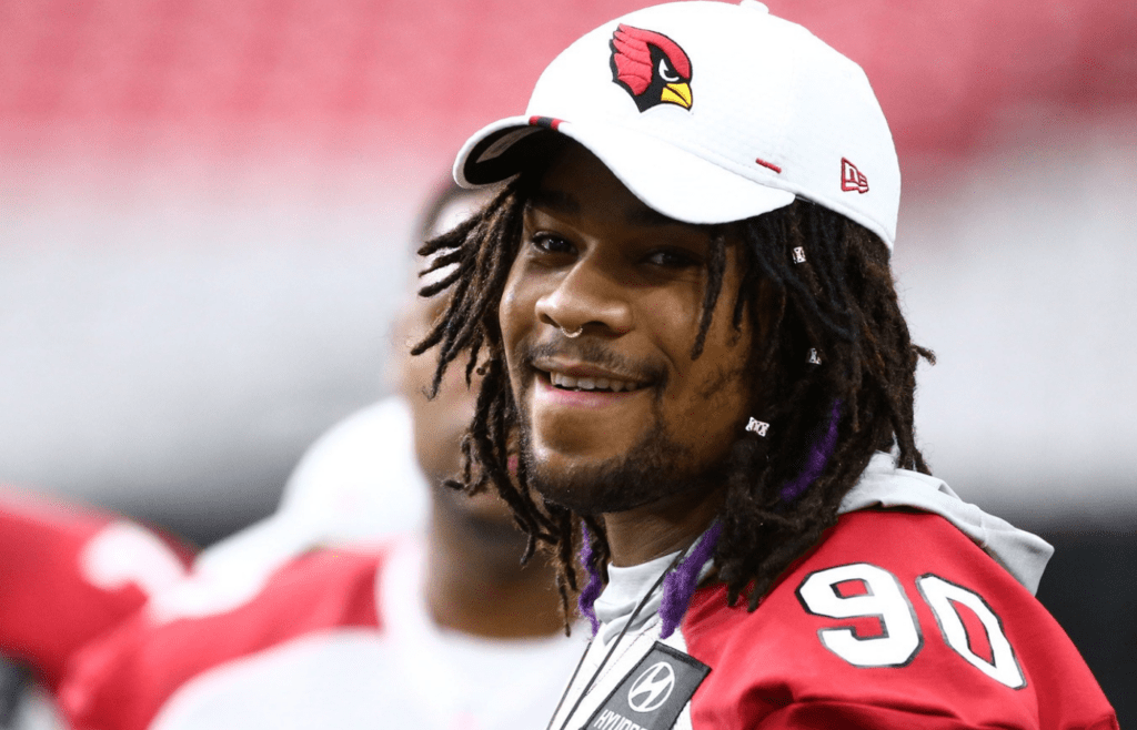 Arizona Cardinals defensive lineman Robert Nkemdiche (90) during training camp on July 25, 2019 in Glendale, Ariz. Cardinals Training Camp 2019