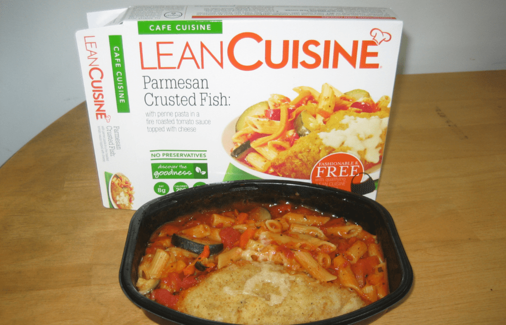 Lean Cuisine Cafe Cuisine Parmesan Crusted Fish