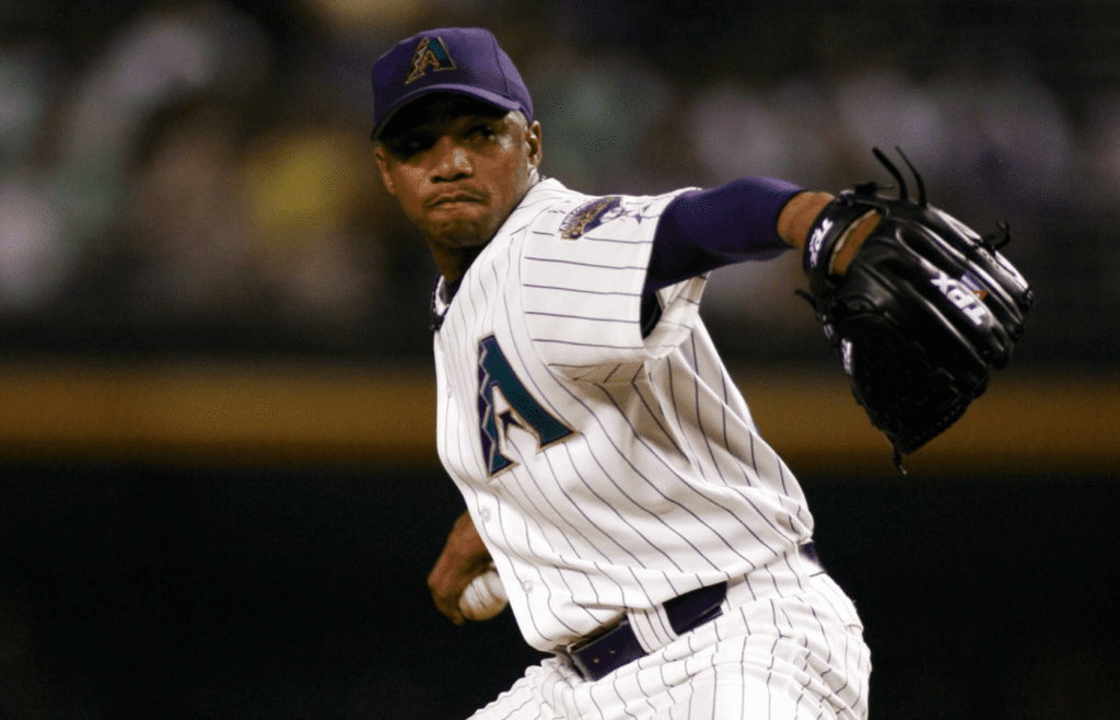 May 16, 2006; Phoenix, AZ, USA; Arizona Diamondbacks pitcher (26) Orlando Hernandez throws against the San Diego Padres at Chase Field. Mandatory Credit: Rick Scuteri-US Presswire Copyright Rick Scuteri