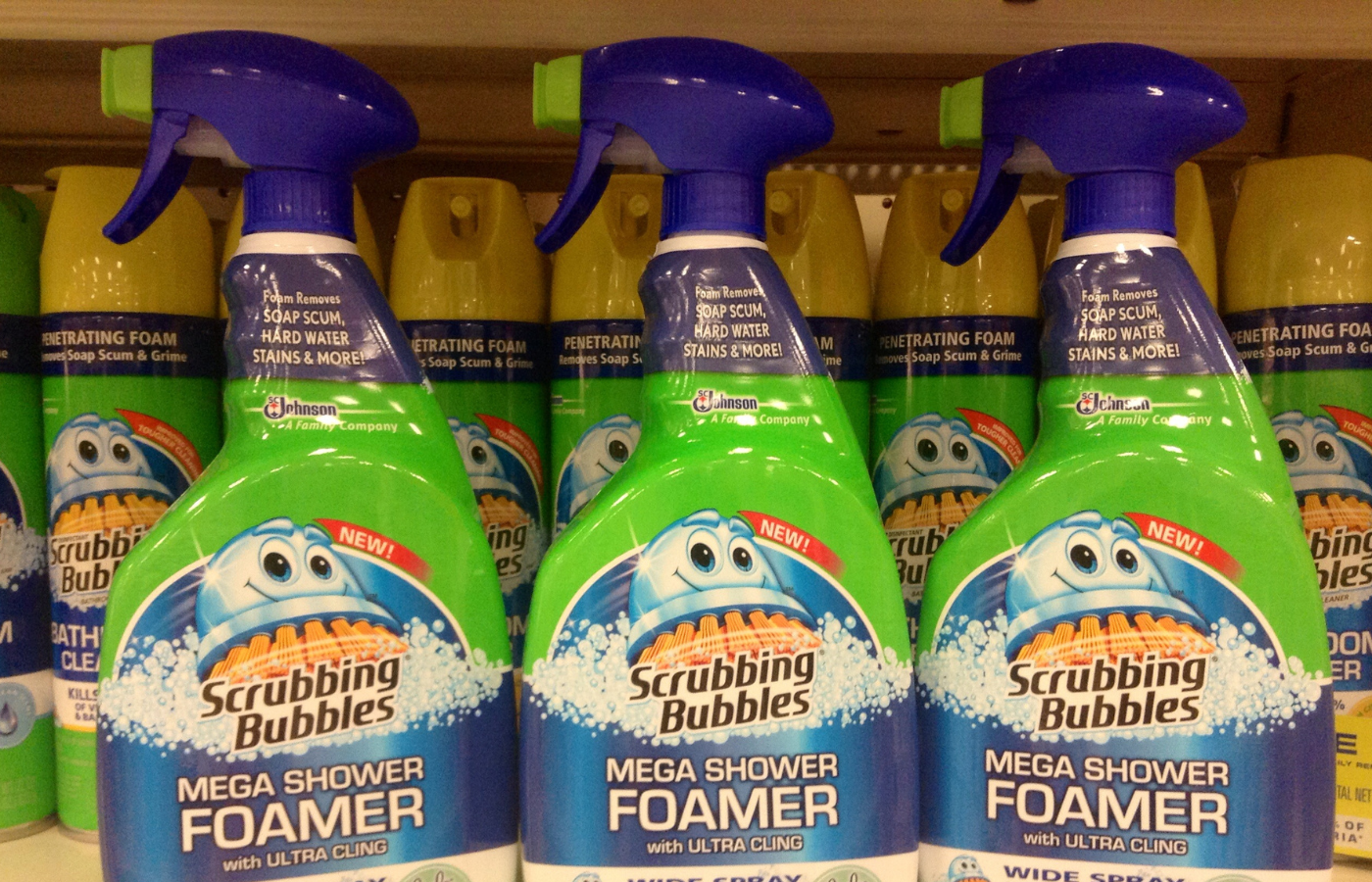 Scrubbing Bubbles Cleaner