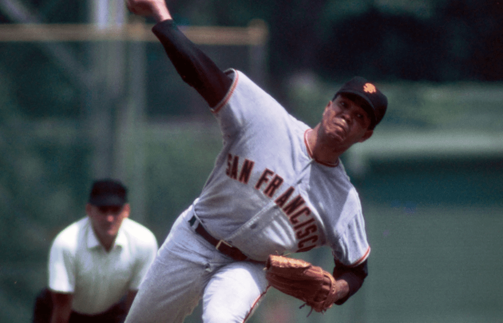 Jun 1968; Pittsburgh, PA, USA; FILE PHOTO; San Francisco Giants pitcher Juan Marichal during the 1968 season against the Pittsburgh Pirates at Forbes Field. Mandatory Credit: Photo By Malcolm Emmons-Imagn Images (c) Copyright Malcolm Emmons