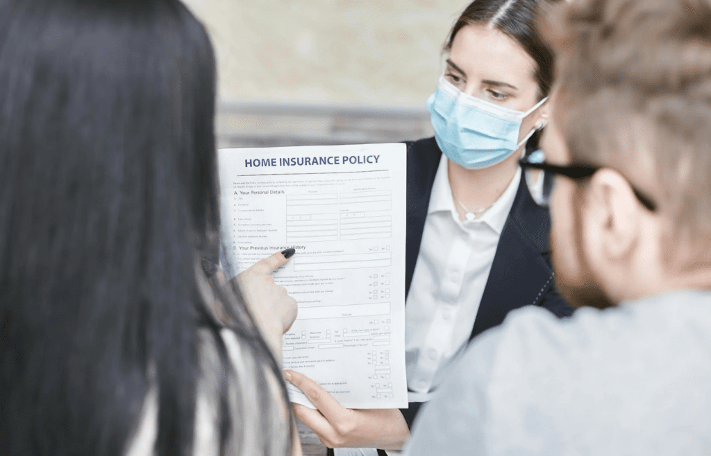 A person declining insurance coverage