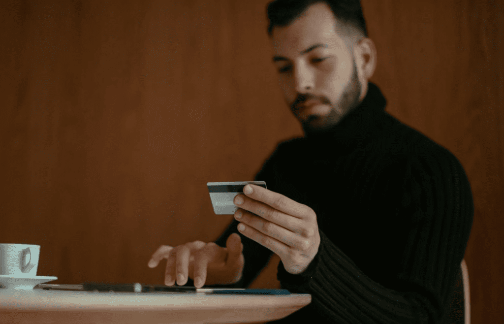 A punch card or digital coffee tracker
