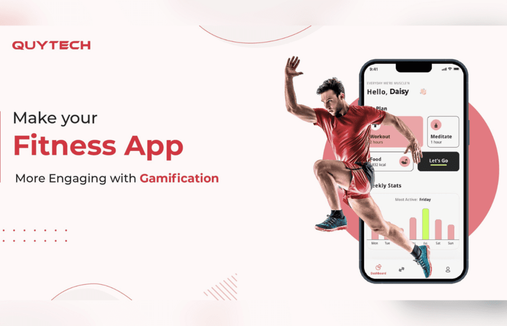 A rewards app for a fitness club