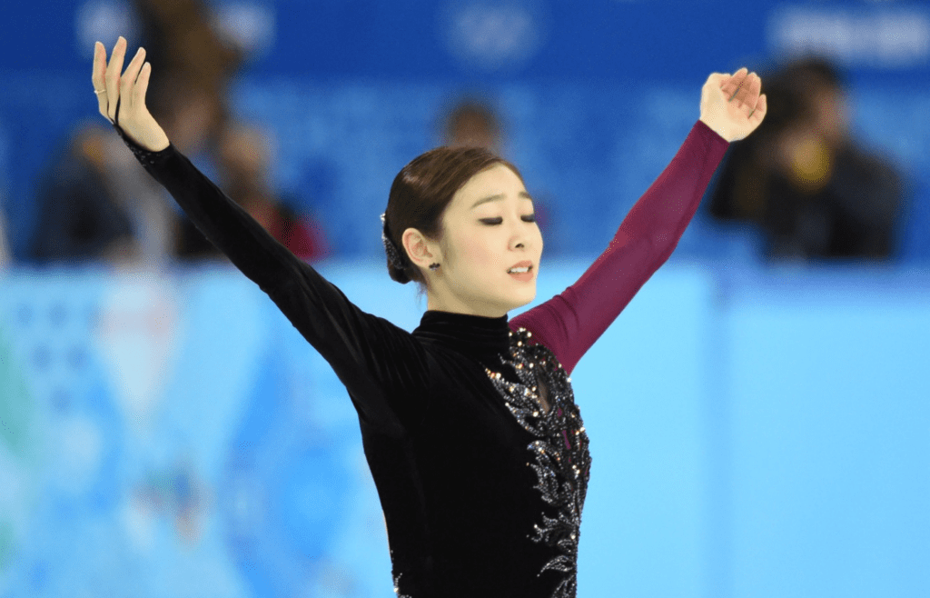 Feb 20, 2014; Sochi, RUSSIA; Feb 20, 2014; Sochi, RUSSIA; Yuna Kim of Korea performs in the ladies free skate program during the Sochi 2014 Olympic Winter Games at Iceberg Skating Palace. Mandatory Credit: Robert Deutsch-Imagn Images