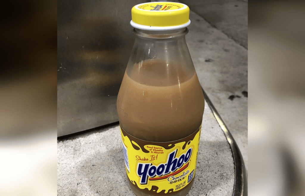 Yoo-hoo chocolate drink