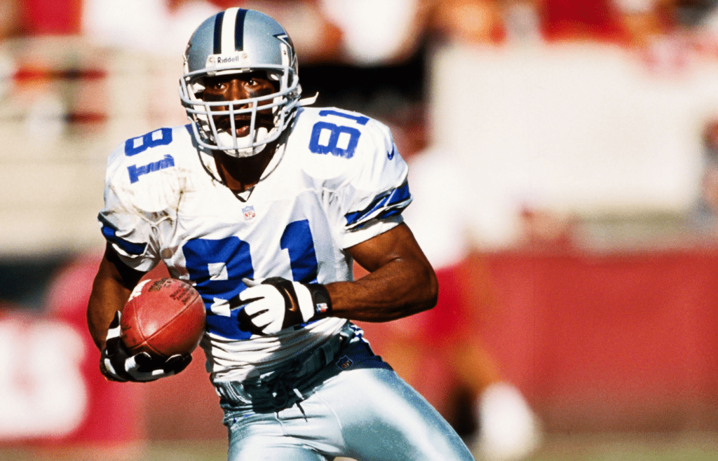 Nov 21, 1999; Tempe, AZ, USA; FILE PHOTO; Dallas Cowboys receiver Rocket Ismail (81) in action against the Arizona Cardinals at Sun Devil Stadium. Mandatory Credit: Peter Brouillet-USA TODAY NETWORK