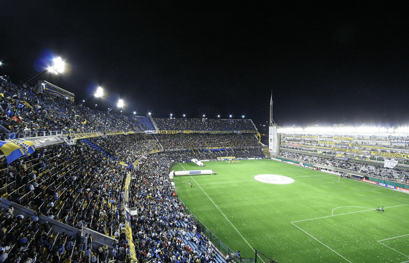 Boca Juniors v/s Colo Colo, La Bombonera