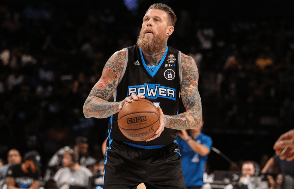 The Power player Chris Andersen (11) at Barclays Center